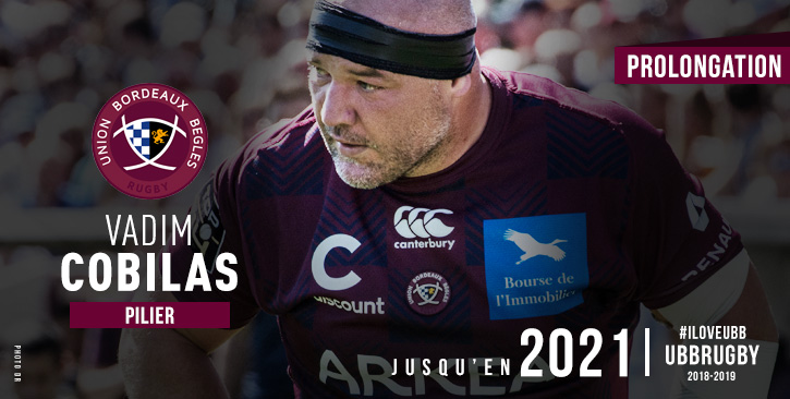 Vadim Cobilas 2 more years contract at Union Bordeaux B&egrave;gles