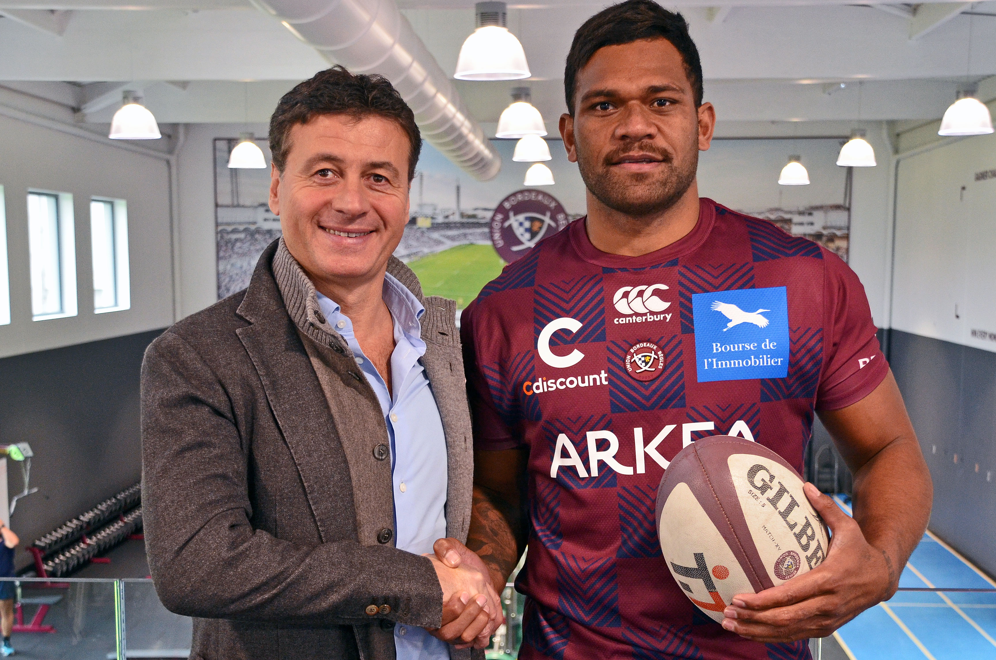 Seta Tamanivalu All Black &agrave; l'Union Bordeaux B&egrave;gles
