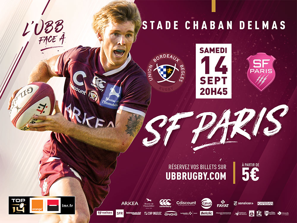 UBB - Stade Fran&ccedil;ais Paris