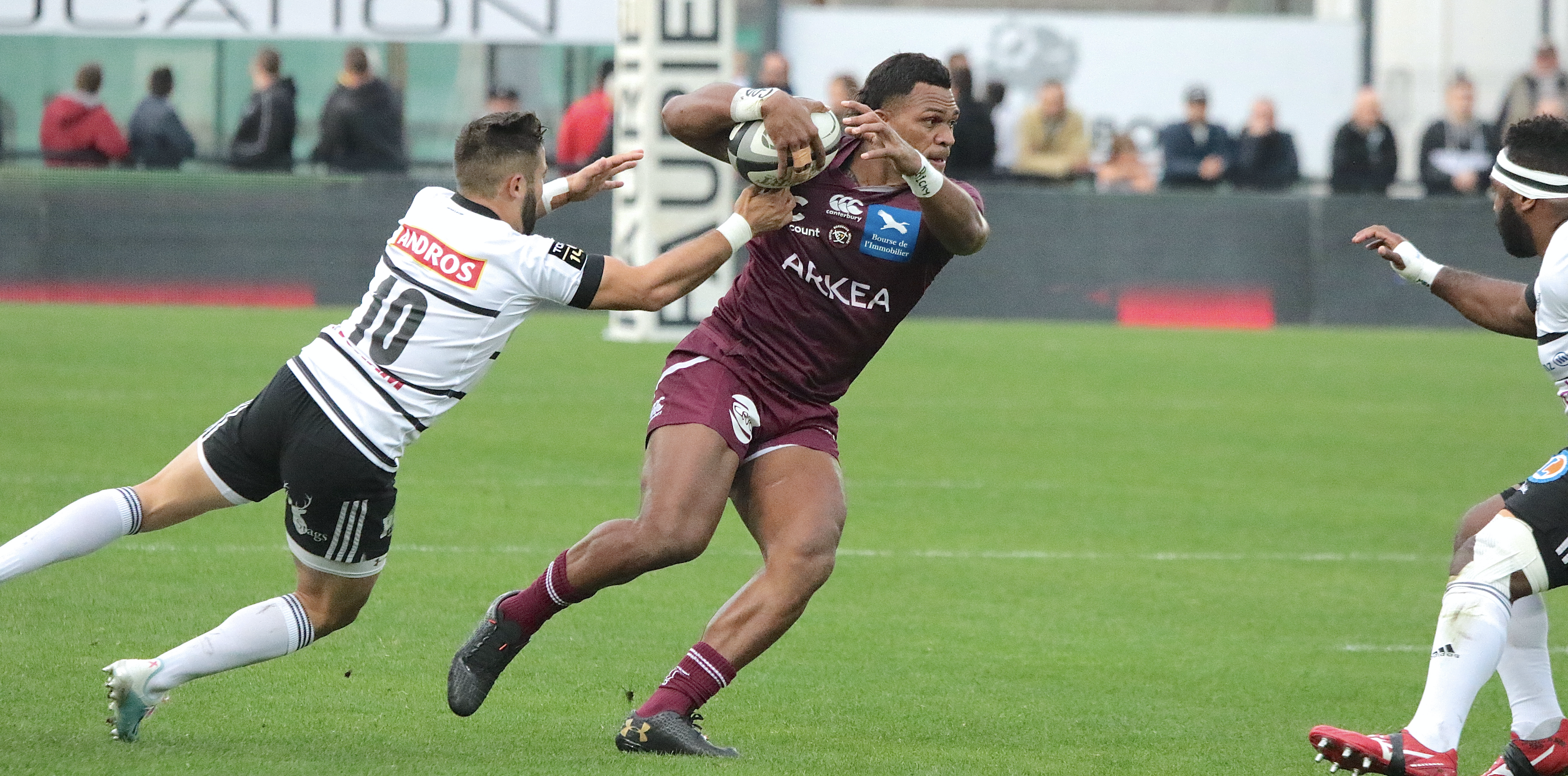 Tr&egrave;s en forme depuis le d&eacute;but de la saison, Seta Tamanivalu a pes&eacute; dans la rencontre