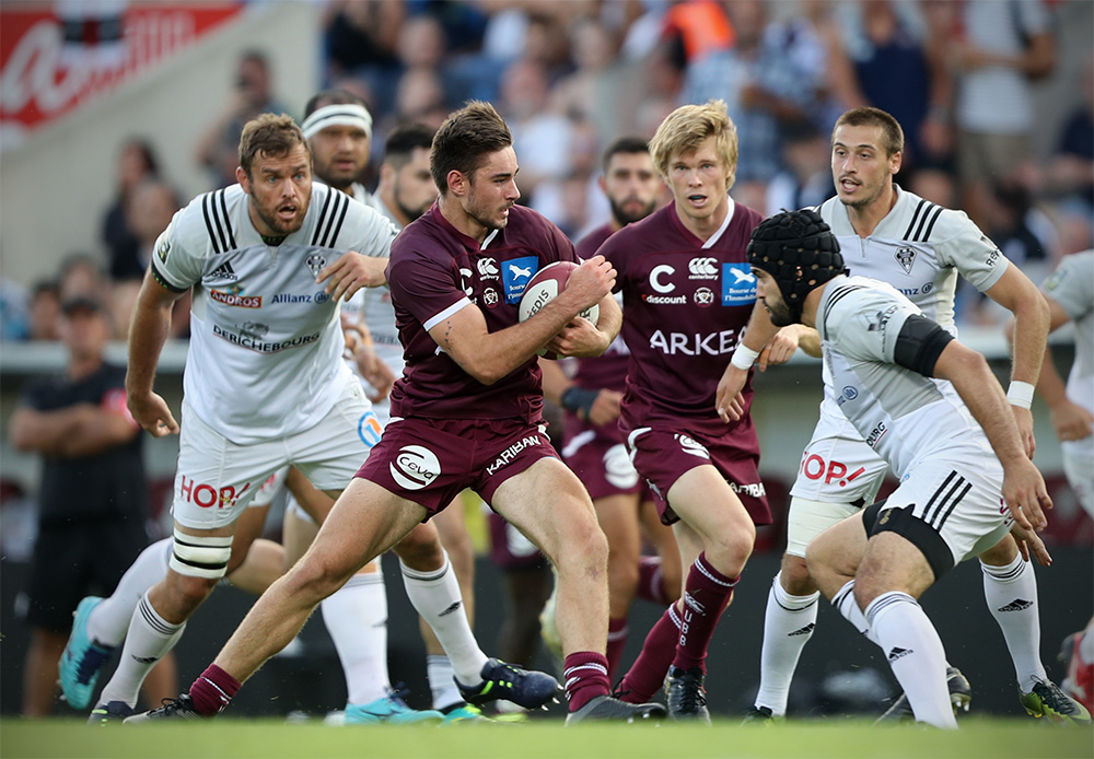 Geoffrey Cros et l'UBB se pr&eacute;parent &agrave; aller d&eacute;fier Brive &agrave; Am&eacute;d&eacute;e-Domenech