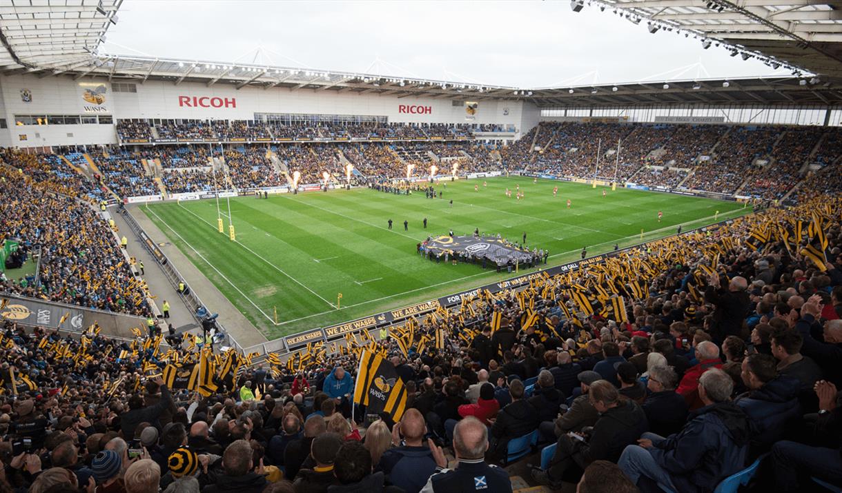 La Ricoh Arena des Wasps &agrave; Coventry