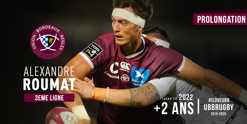 Alexandre Roumat prolonge &agrave; l'UBB