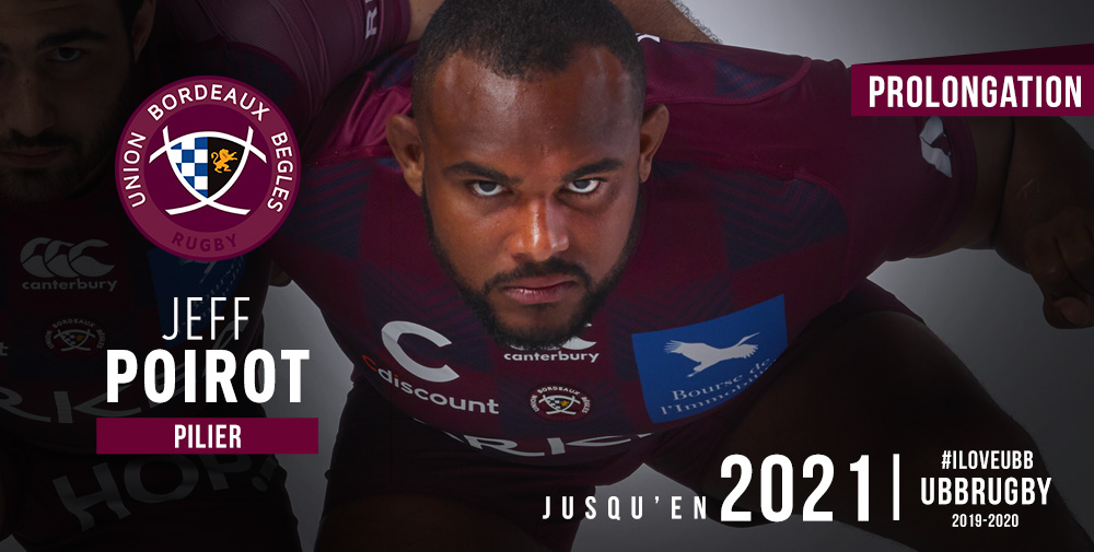 Jeff Poirot prolongation contrat 2021