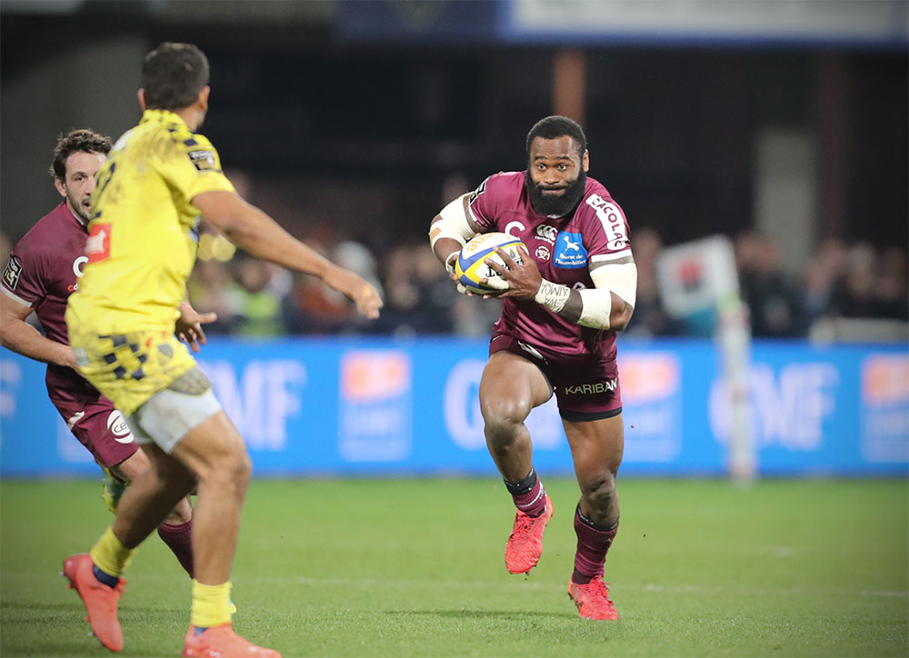 Semi Radradra et l'UBB affrontent Castres dimanche &agrave; 12h30 &agrave; Chaban