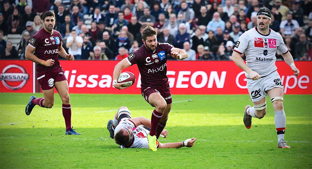 Santiago Cordero et l'UBB re&ccedil;oivent Montpellier