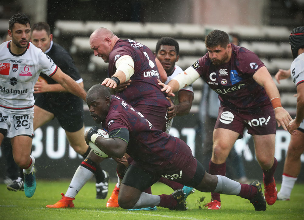 Mahamadou Diaby et l'UBB attendent le LOU le samedi 15 f&eacute;vrier &agrave; Chaban Delmas &agrave; Bordeaux