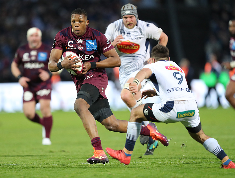 Cameron Woki et l'UBB affronteront le SU Agen le samedi 9 novembre &agrave; 18h