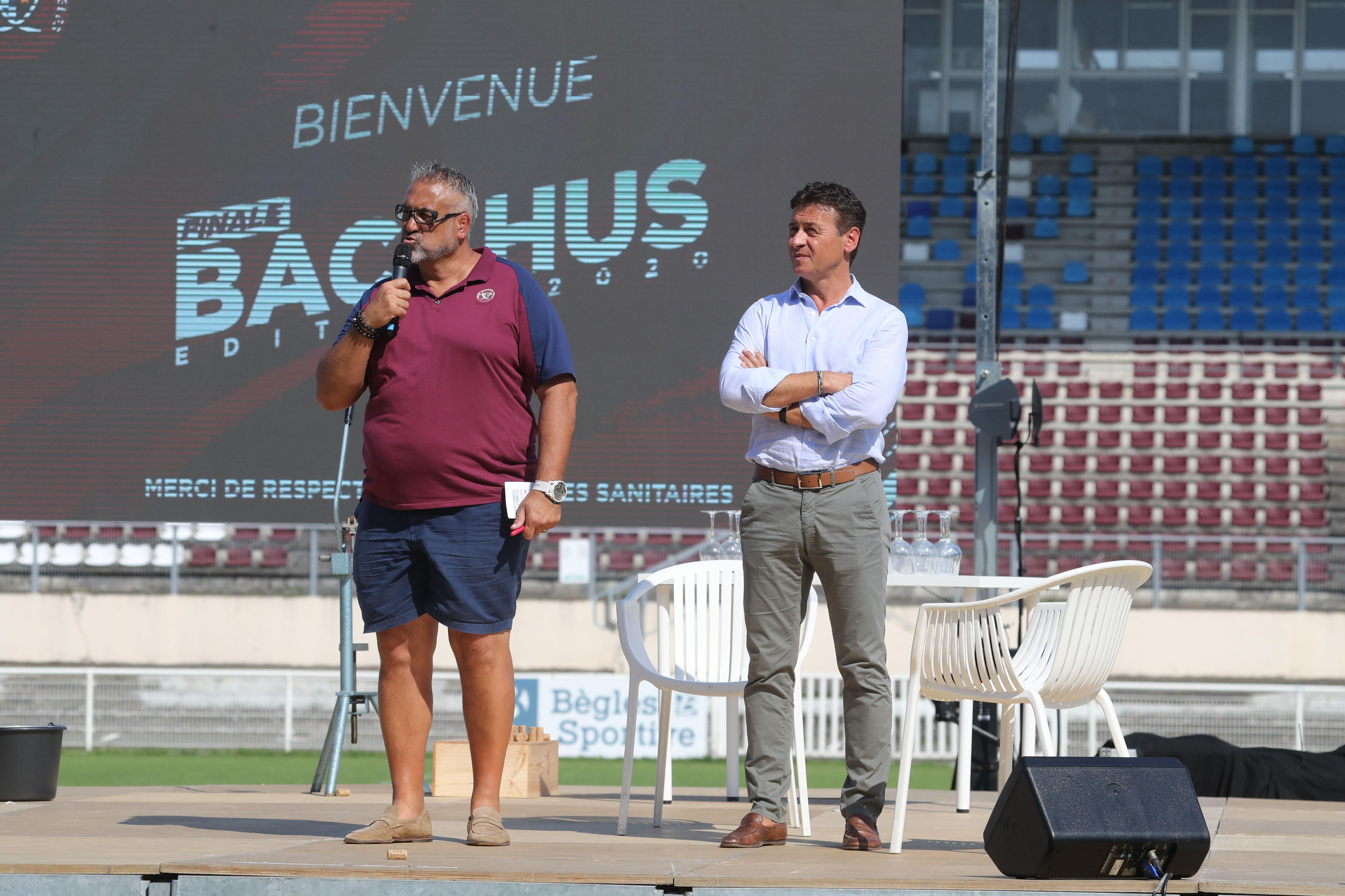 Christophe Urios et Laurent Marti