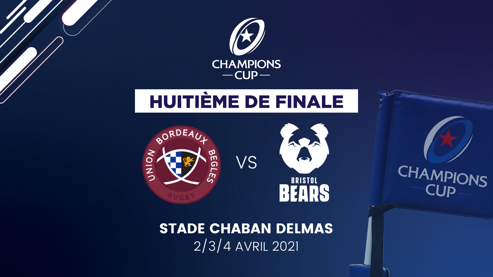 UBB - Bristol Bears en Champions Cup