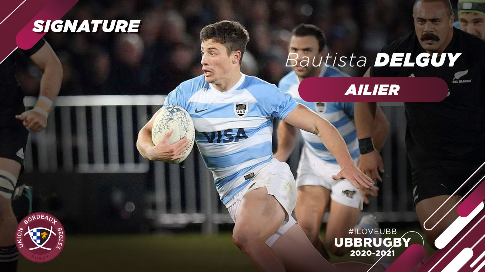 Bautista Delguy arrivera &agrave; l'UBB mi-d&eacute;cembre