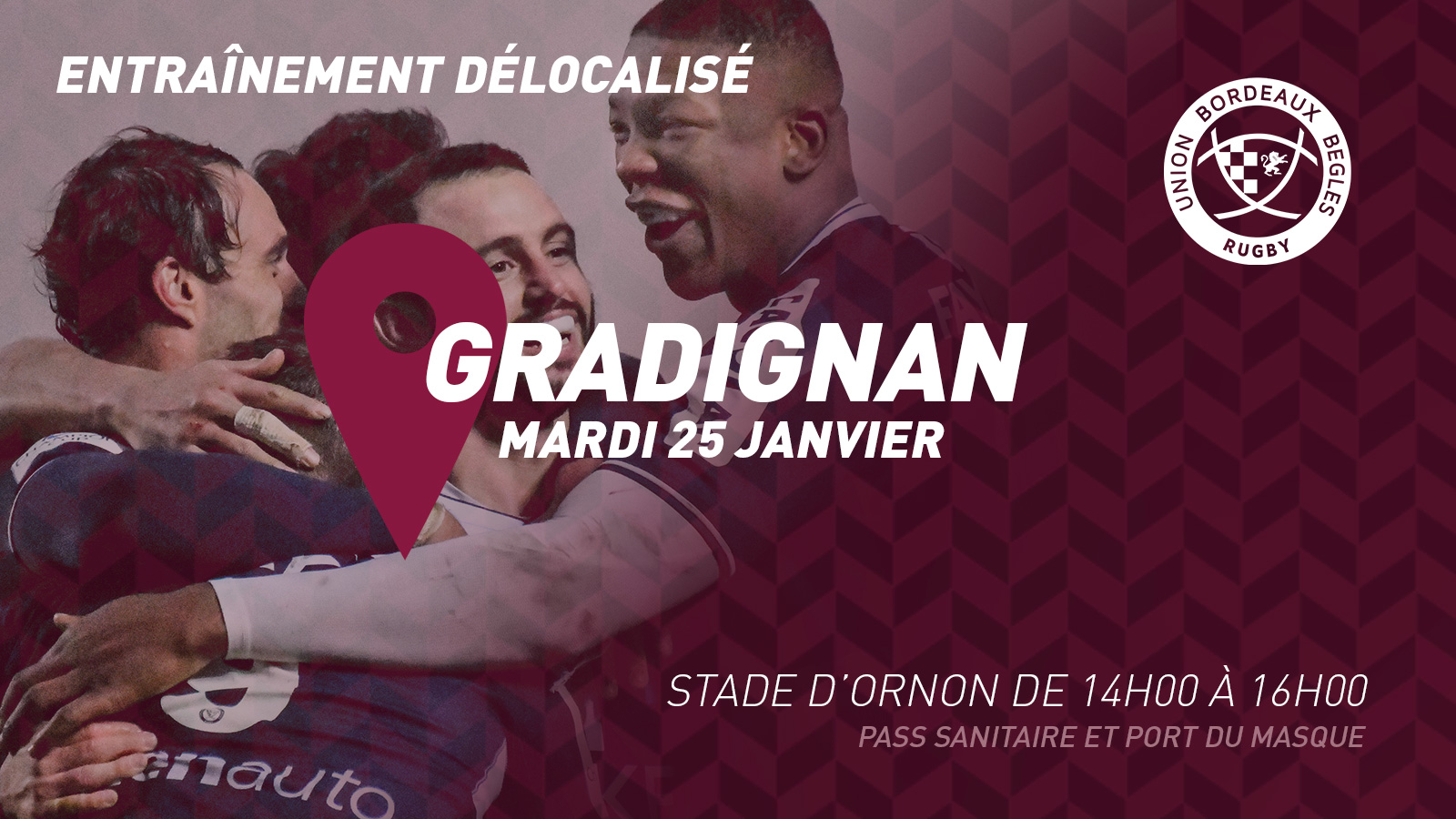Entraînement délocalisé Gradignan - UBB rugby
