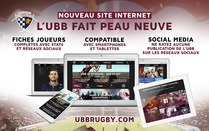 Nouveau site internet pour l'UBB !