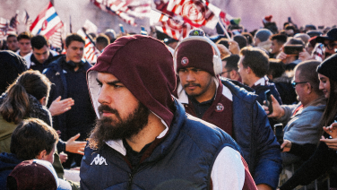 Arrivée des joueurs à Chaban