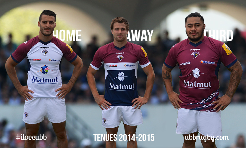 tenues 2014-2015 - ubbrugby
