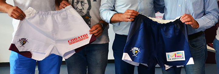 Cobatri et MTaMaison Partenaires majeur short UBB RUGBY Cobatri et MTaMaison Partenaires majeur short UBB RUGBY