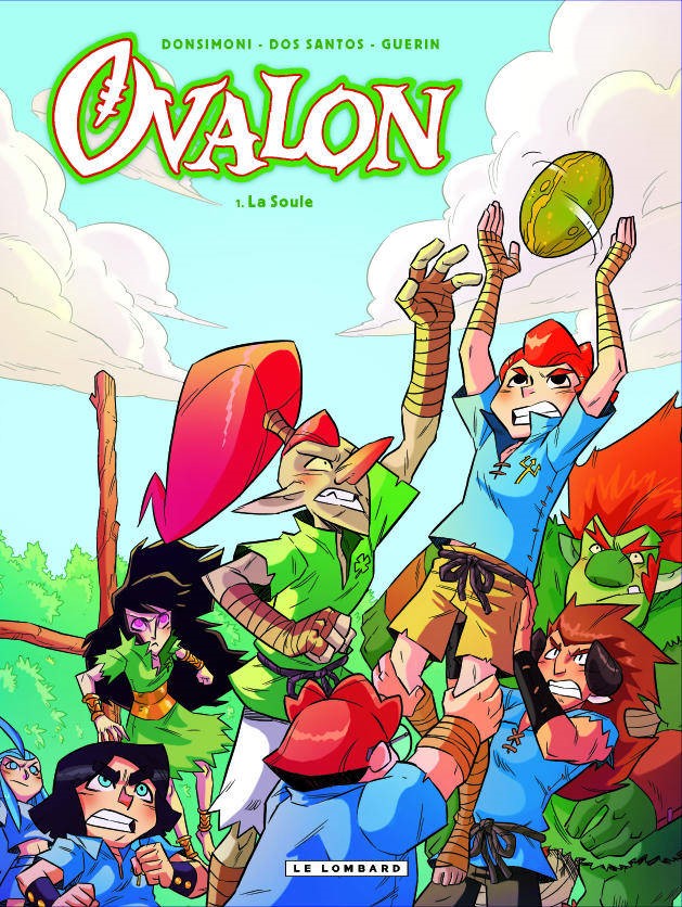 Ovalon Bande Dessinée La Soule Ovalon BD 2015
