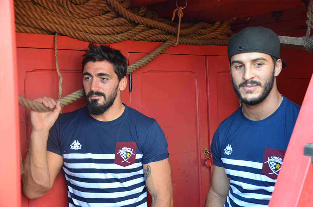 L'Union Bordeaux B&egrave;gles visite de l'Hermione &agrave; Bordeaux aout 2015