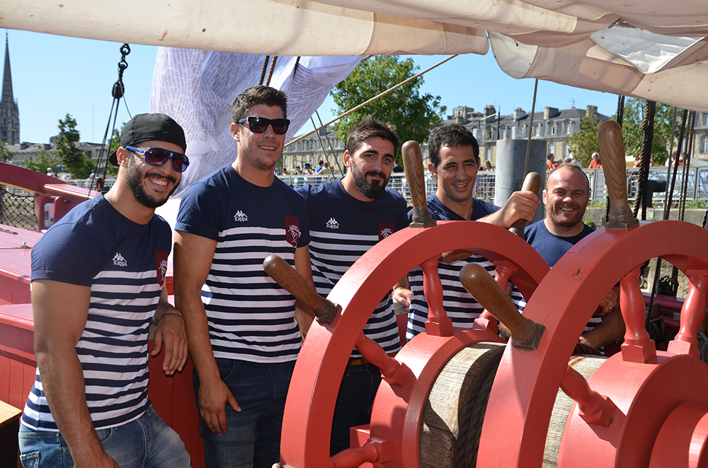 L'UBB Hermione Bordeaux aout 2015 - Gironde - Hermione Boat